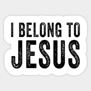 I Belong to Jesus Sticker